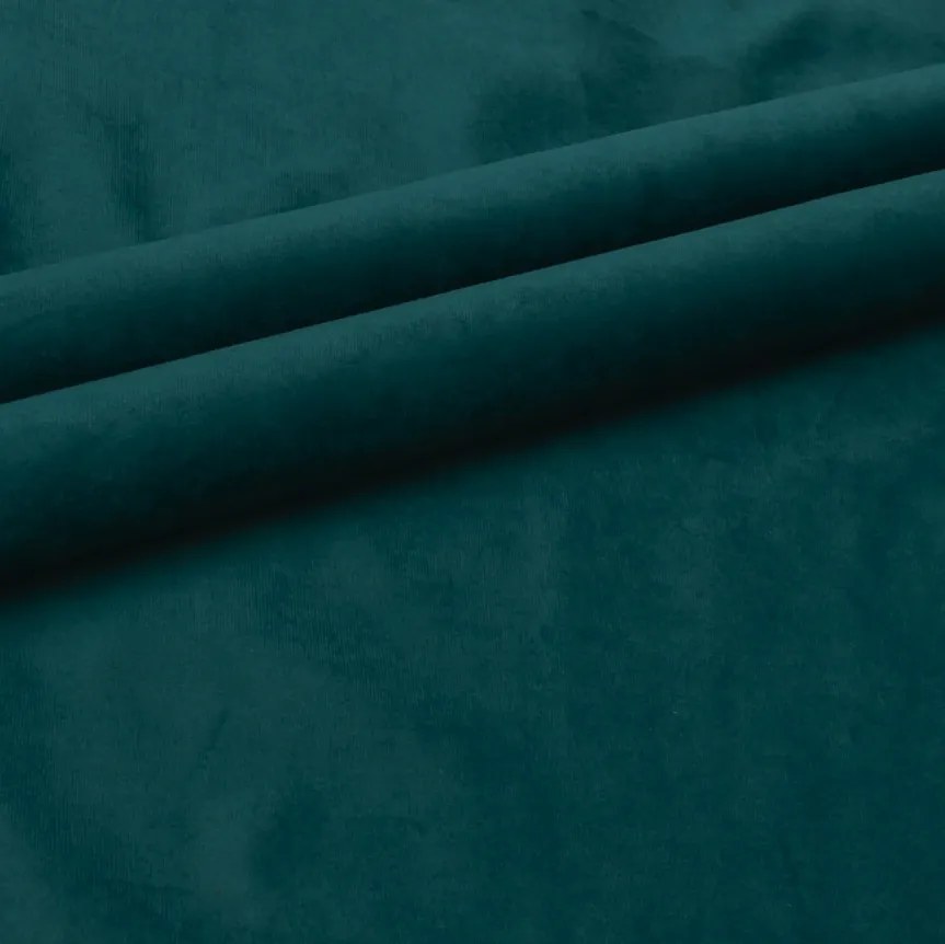 Canapea extensibila reversibila in forma de L VENORIA 220x143 cm, petrol + 2 perne CADOU