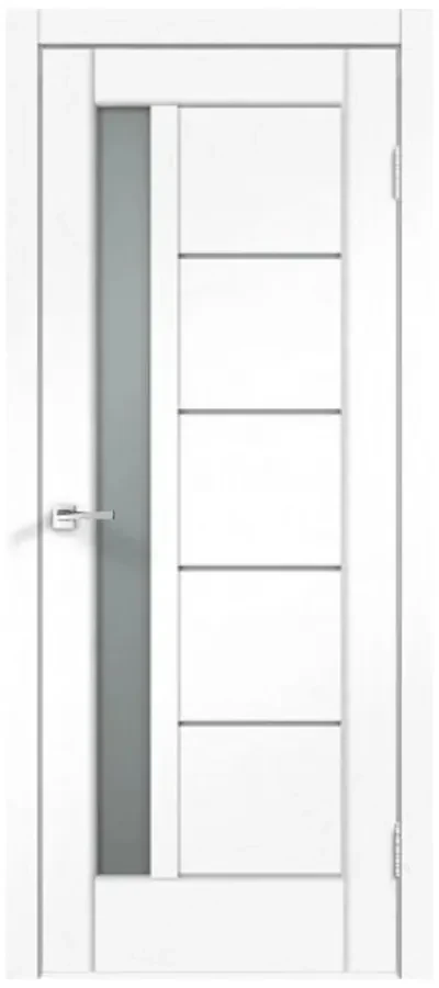 Usa Interior din MDF Novo Doors ND16 LUX PREMIUM, Cadru din Lemn Masiv, KIT COMPLET, Toc Reglabil de 10 CM INCLUS, Plinta pe Ambele Parti (Culoare: