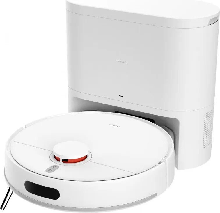 Aspirator robot Xiaomi BHR07XBEU H40, 10000 Pa, 180 min, 4 l, Statie autogolire, Navigatie LDS, Uscat/umed, Aplicatie mobila, Alb