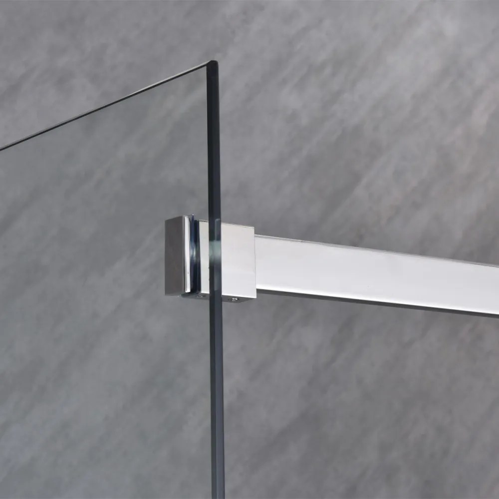 Cabină de duș asimetrică Bold-in 80x100 cm