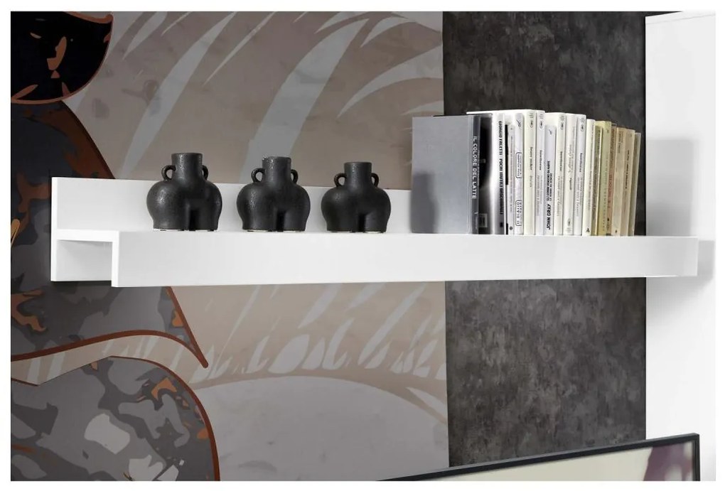 Poliță SERIAN albă