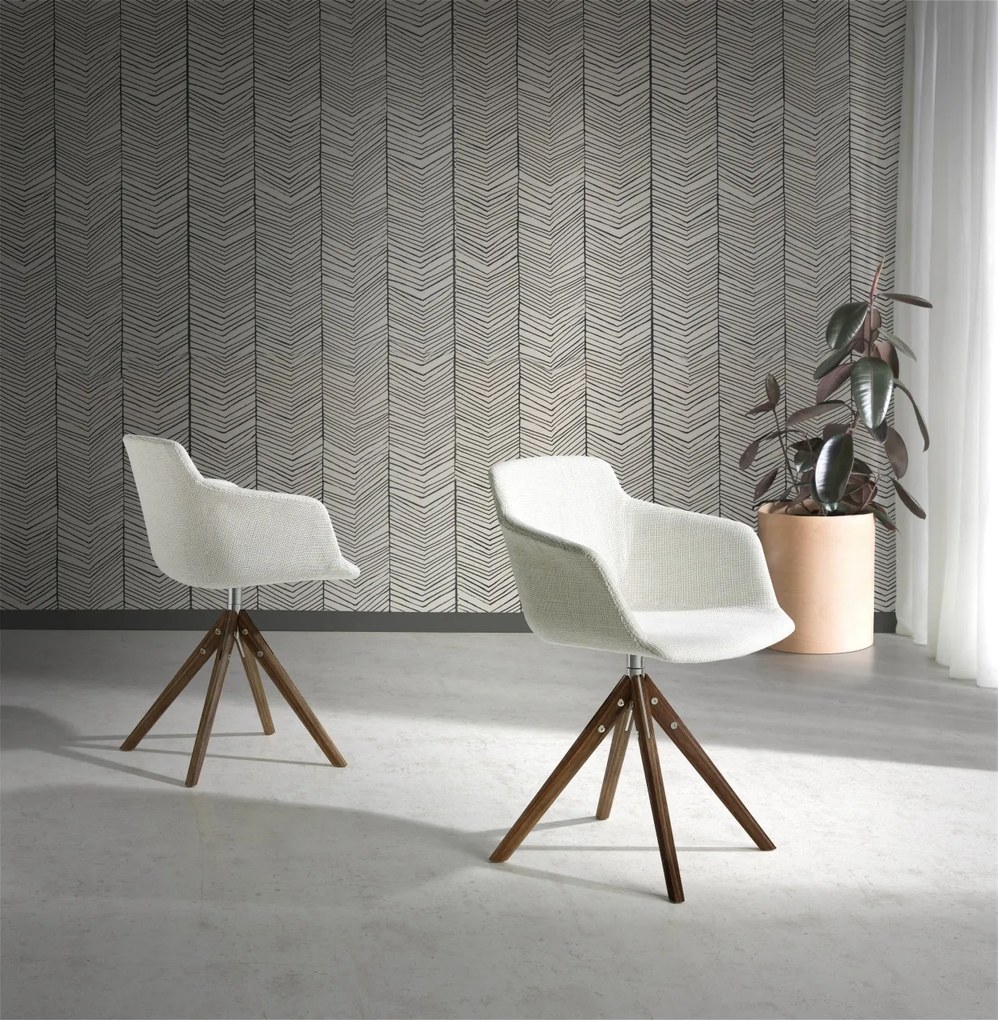 Scaun pivotant design modern Melva AC-DC-S084A