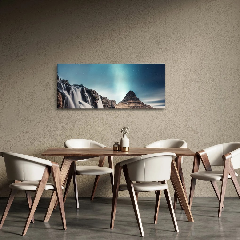 Tablou cu cascade (120x50 cm)