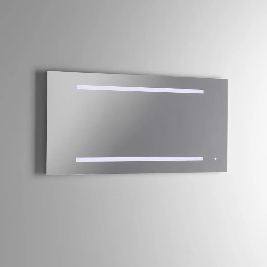 Oglinda OPERA, Sticla Abs, Transparent, 100x2.5x50 cm