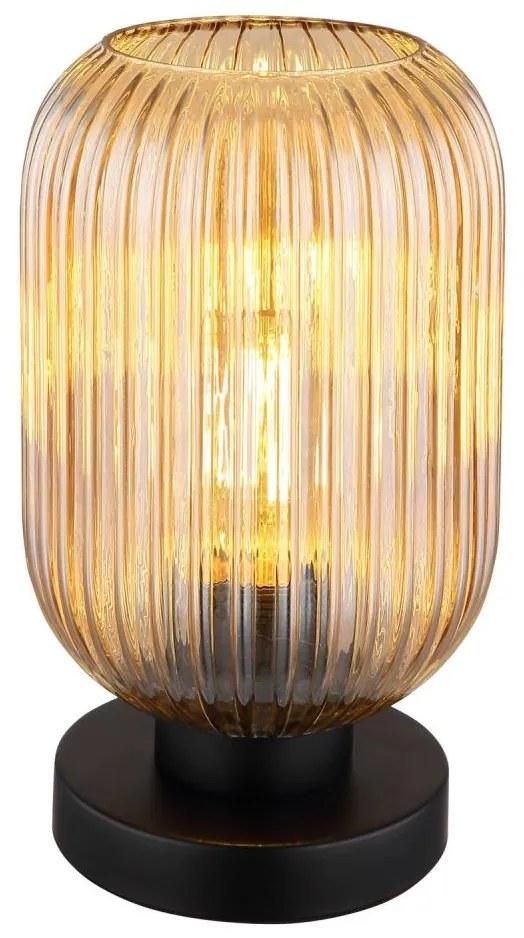 Lampă de masă Globo 15469TA NORMY 1xE27/40W/230V maro