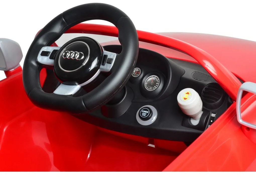 Buddy Toys BEC 7121 Mașinuță electrică Audi TT,roșie