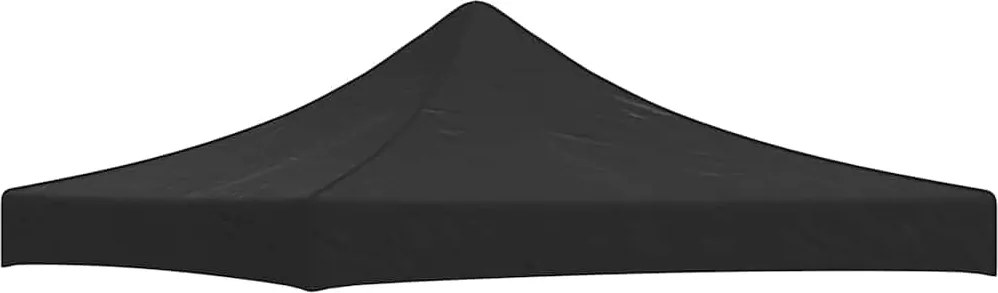 vidaXL Acoperiș pentru cort de petrecere, negru, 3 x 3 m, 270 g/m²