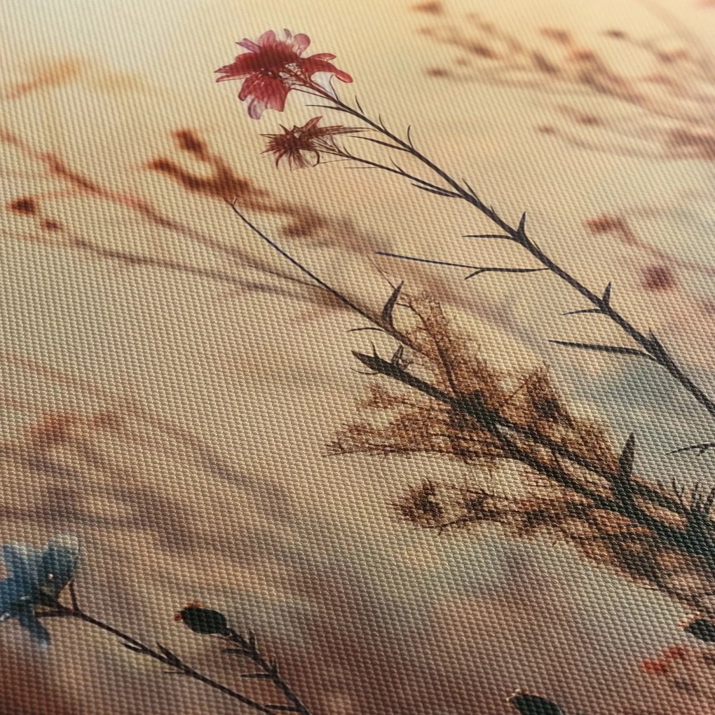 Tablou - Flori sălbatice (120x50 cm)