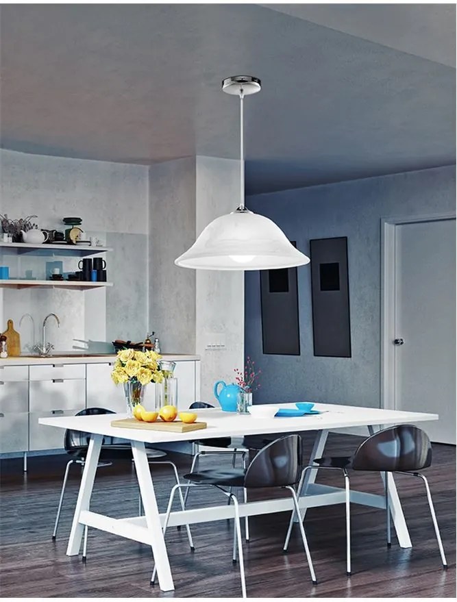 Lustra, Pendul design clasic Prego 40cm NVL-605805