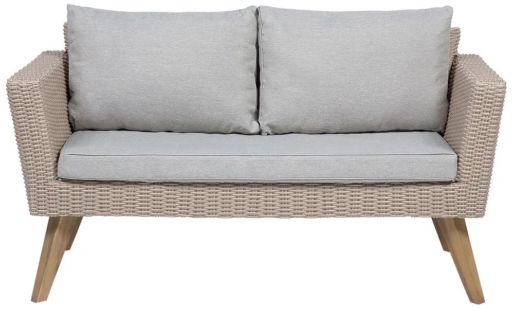 Set canapele pentru grădină Victoria (maro). 1011704