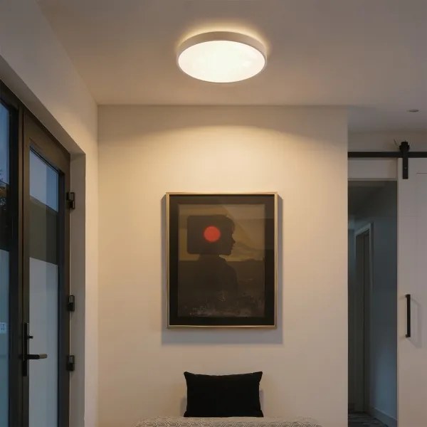 Brilagi - Corp de iluminat LED dimabil GLASS POOL DOUBLE LED/48W/230V 40 cm bej + telecomandă