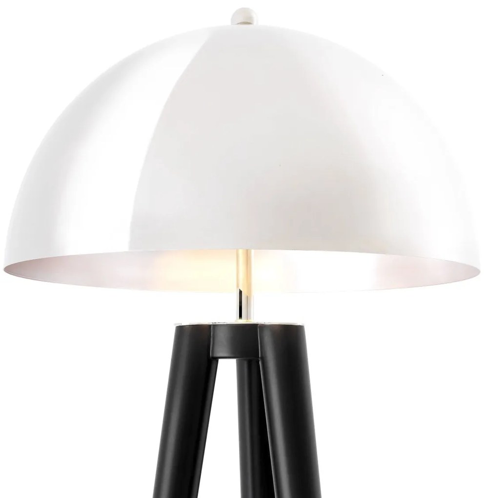 Lampadar design LUX Coyote negru/ nickel 113888 HZ