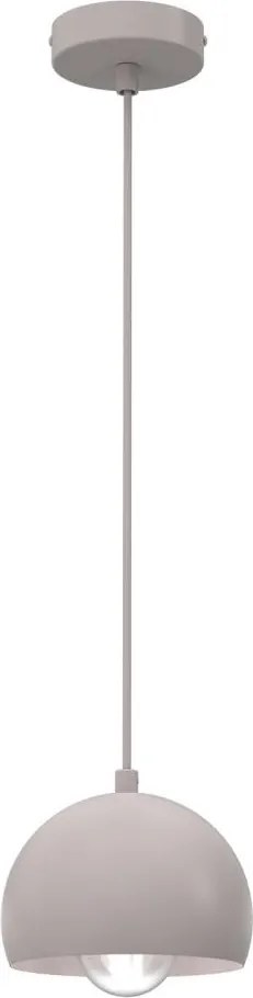 Pendul pe cablu SOOL 1xE27/15W/230V diam. 15 cm crem