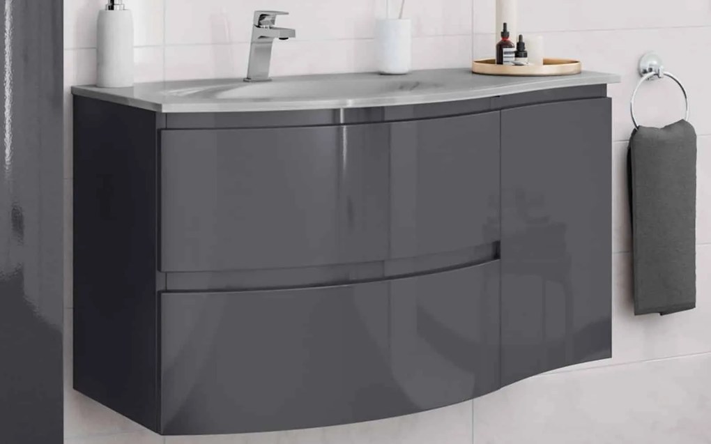 Set lemn masiv Mobilier Baie Suspendat Aledo