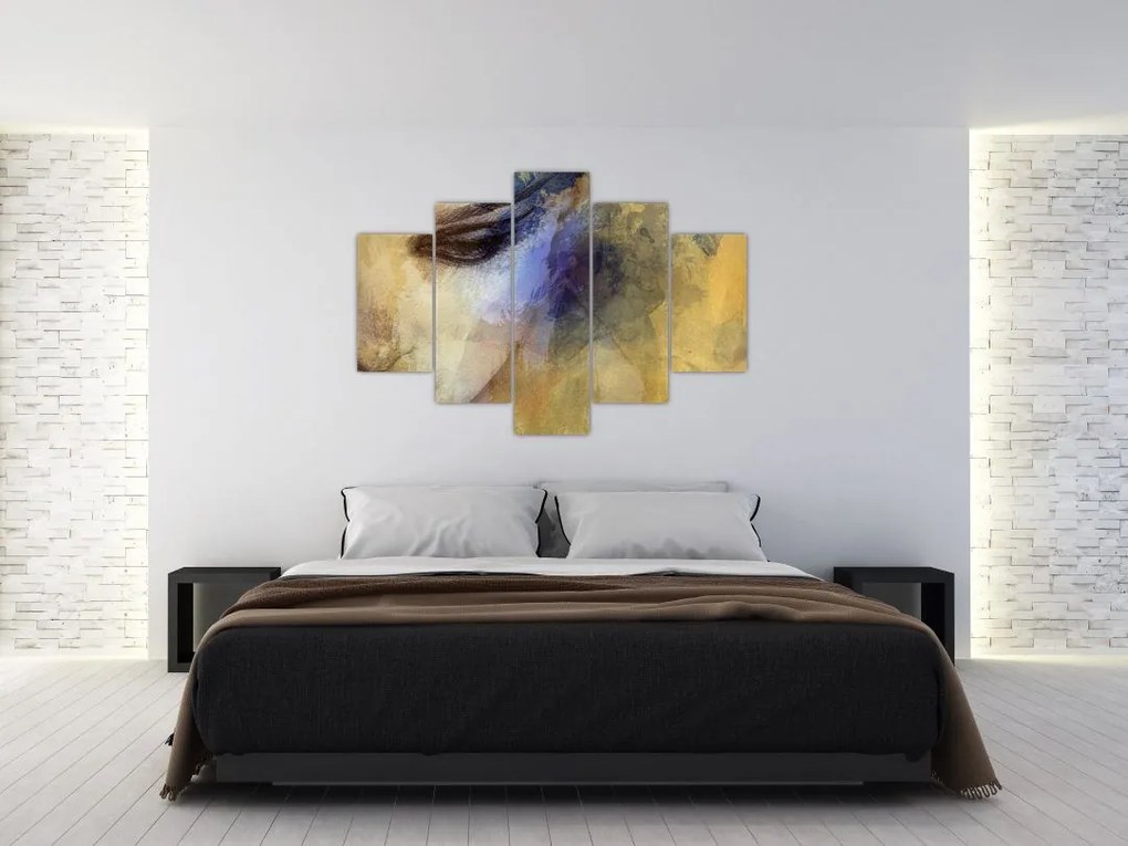 Tablou - Portretul femeii, desen (150x105 cm)
