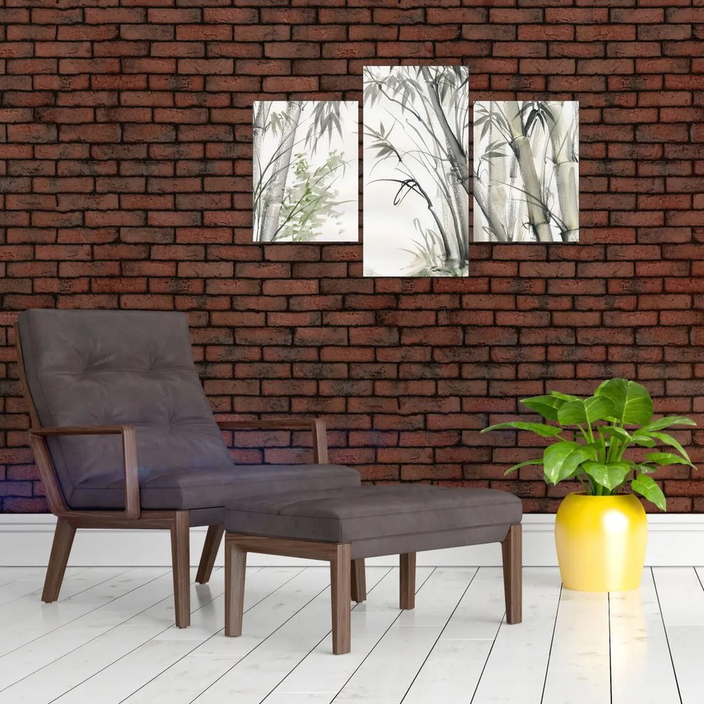 Tablou - Bambuși,desen (90x60 cm)