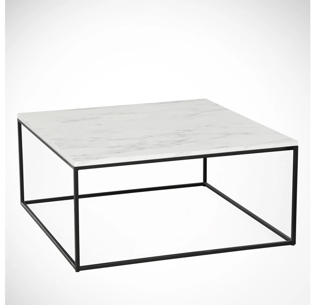 Măsuță de cafea Poline (Alb + Negru) . 1102476