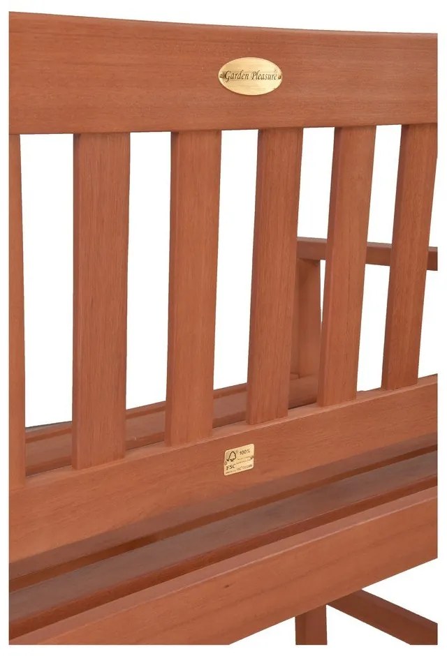 Bancă de grădină maro din lemn masiv Promotion – Garden Pleasure