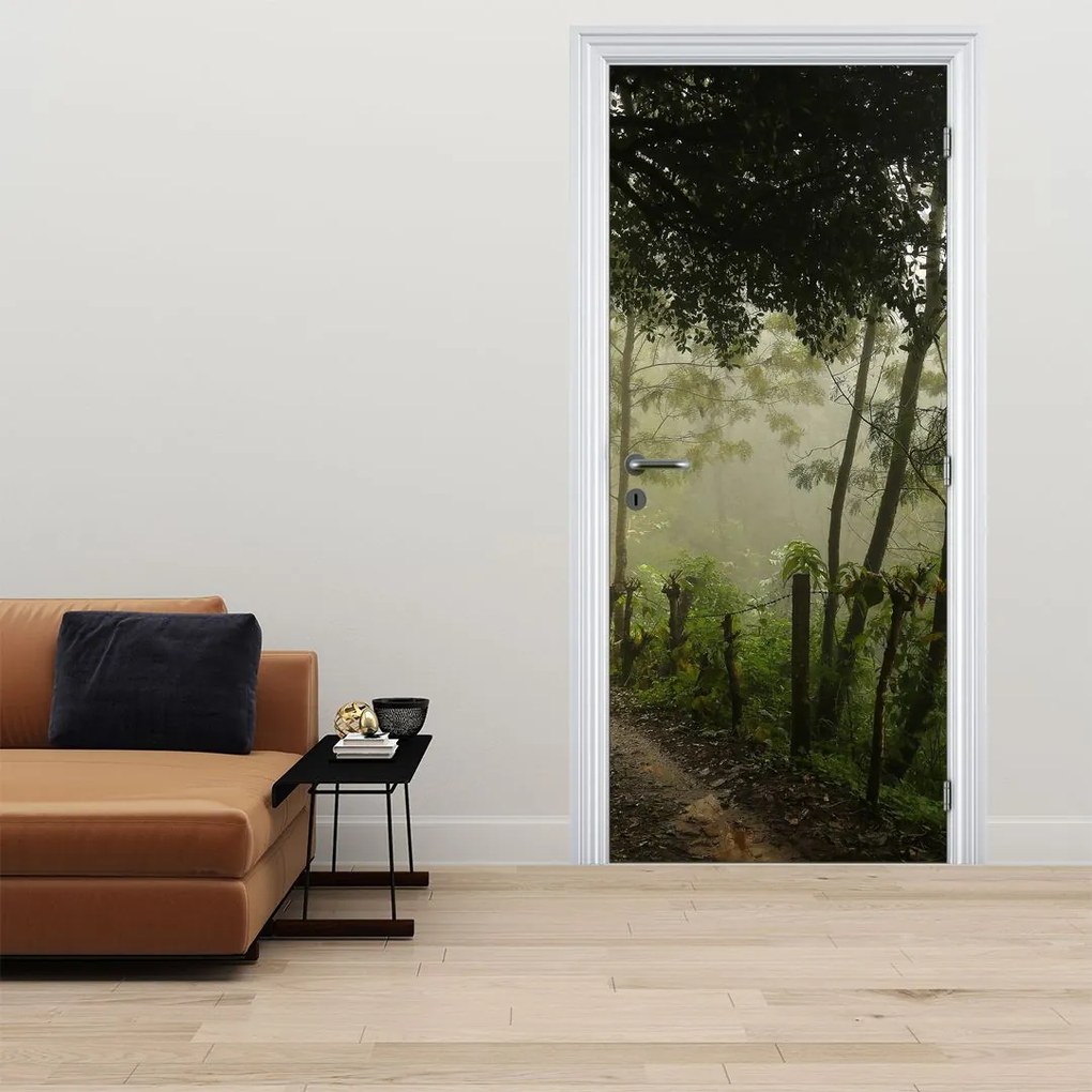 Fototapet pentru ușă - Ceața de dimineață (95x205cm)