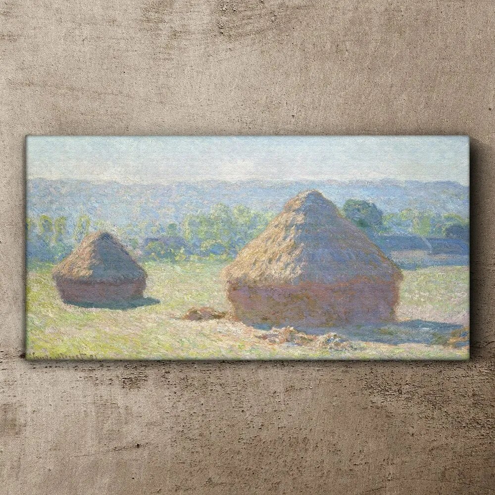 Tablou canvas Monede de fân de la sfârșitul verii
