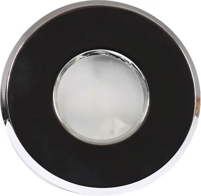 Spot incastrabil fix pentru baie GU5.3 max. 1x50W Ø82 mm IP44, crom