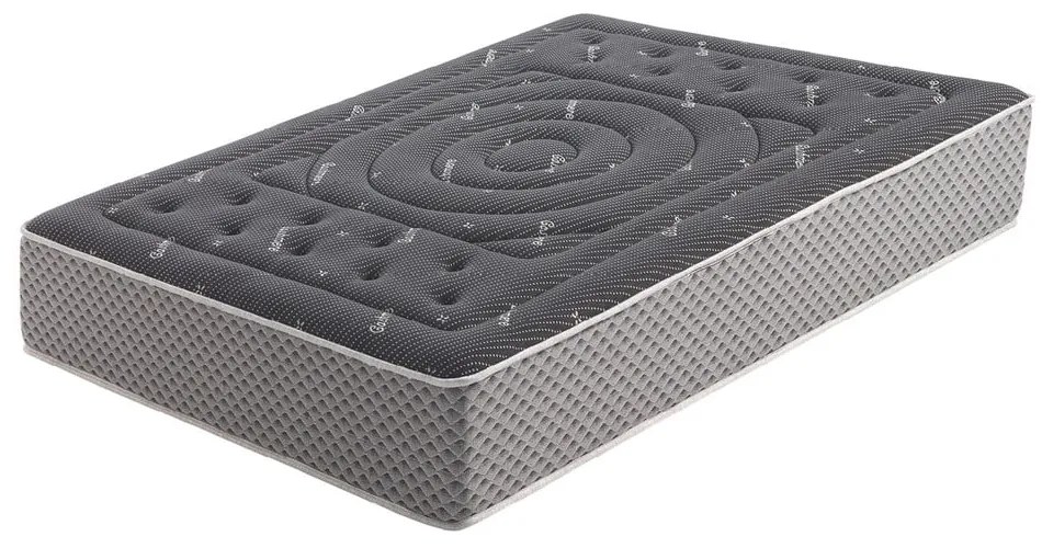 Saltea mediu-fermă/extra dură din spumă reversibilă 90x200 cm Premium Black Multizone – Moonia