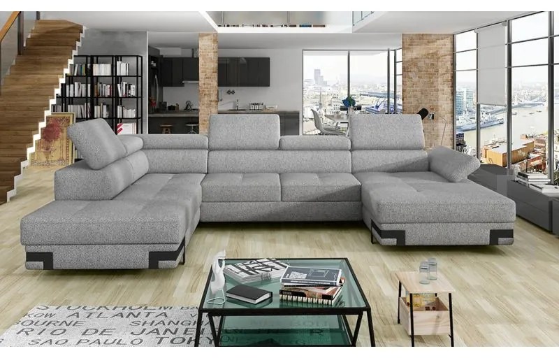 Coltar Living Extensibil Emporio XL- L339 x l223 x h95 cm