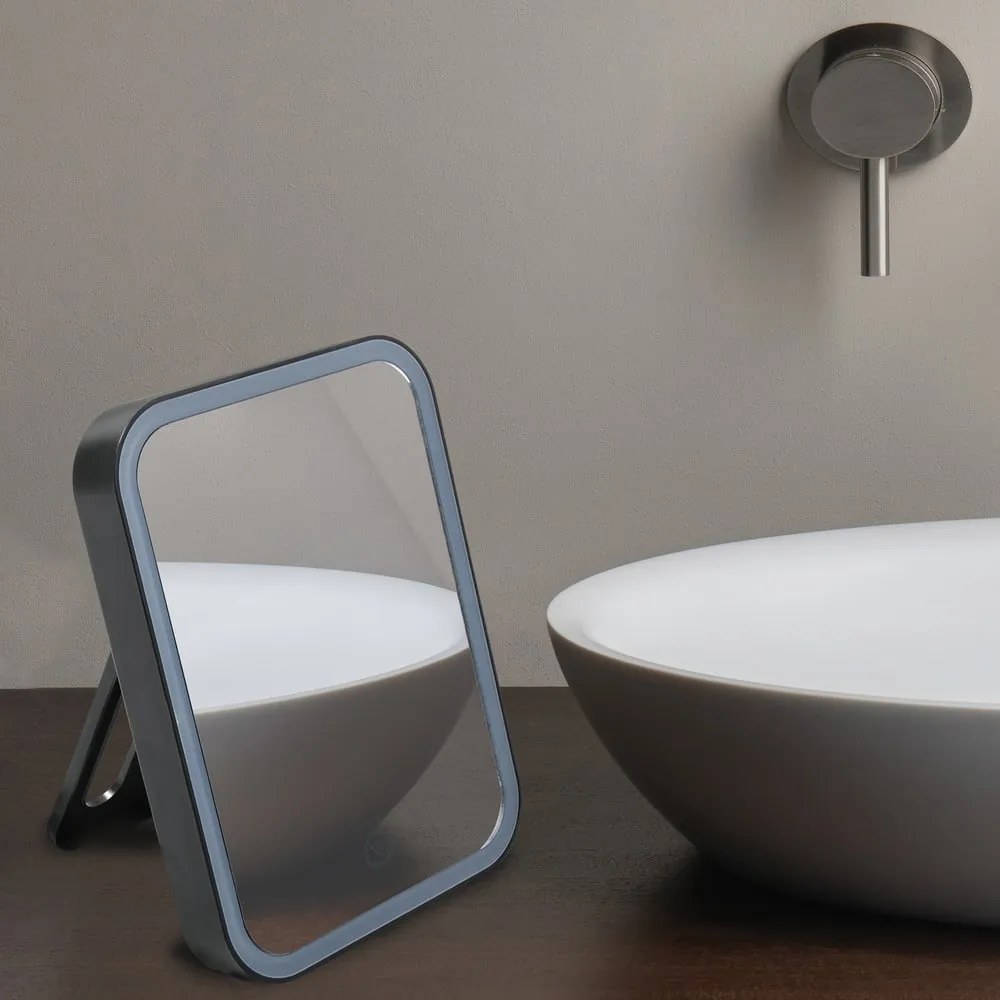 Oglindă cosmetică cu led 15x20 cm Ania – MSV