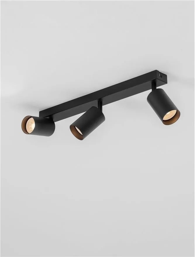 Plafoniera cu 3 Spoturi directionabile minimalista REIG, NVL-9011536