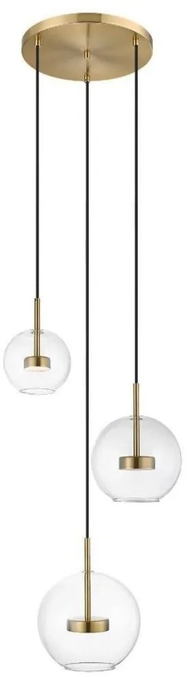 Lustra moderna cu 3 pendule LED Enceladus