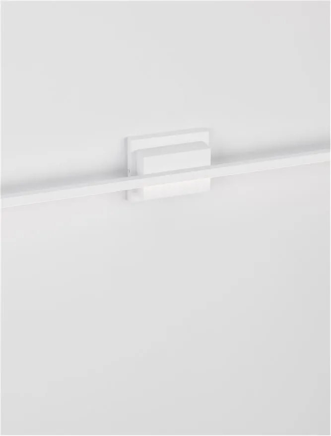 Aplica LED pentru oglinda / tablou AZURE alba L-90,5cm