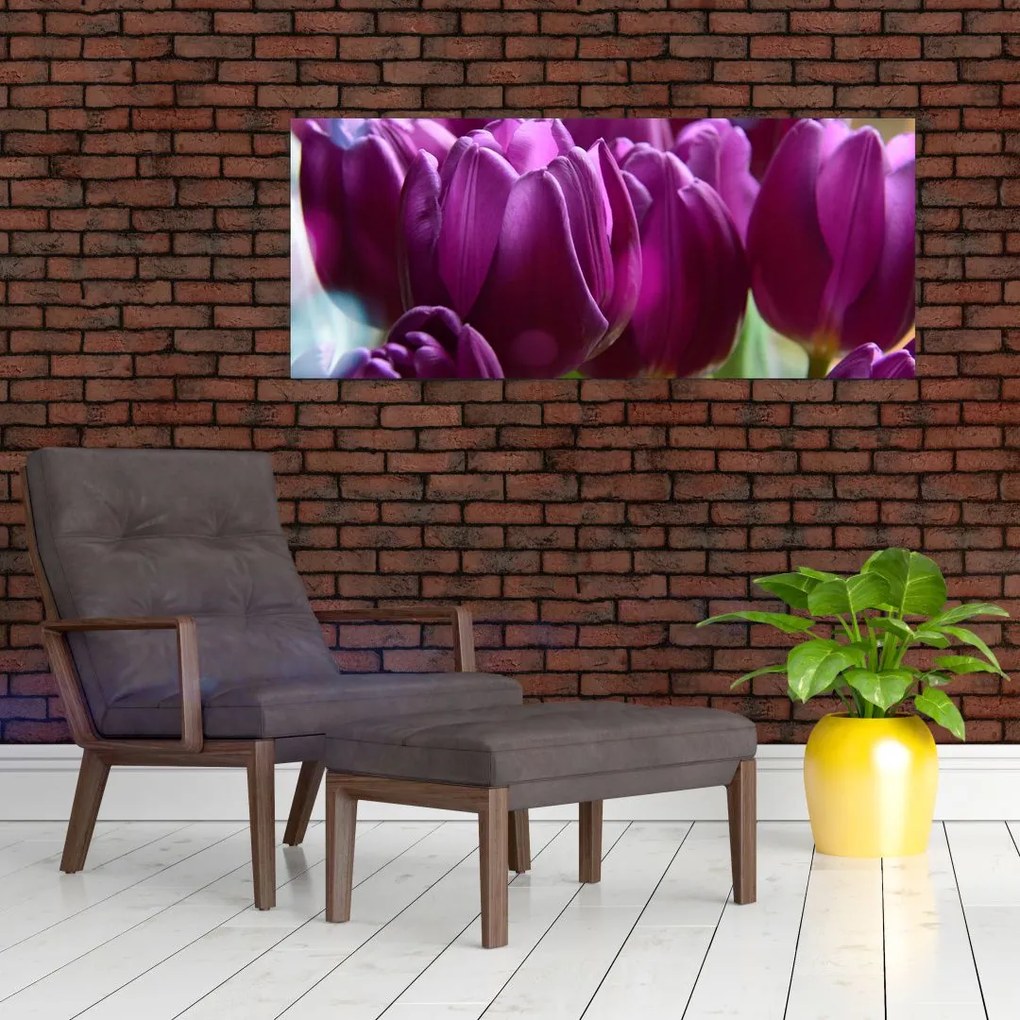 Tablou cu lalele (120x50 cm)