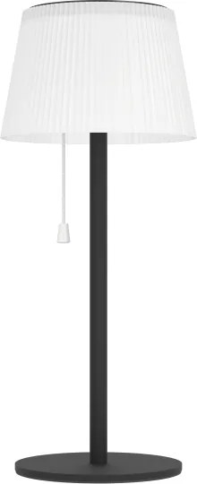 Eglo 901898 - Lampă de masă solară cu LED SCORDIANO, 2,3W/3,7V, 1800 mAh, IP44, negru
