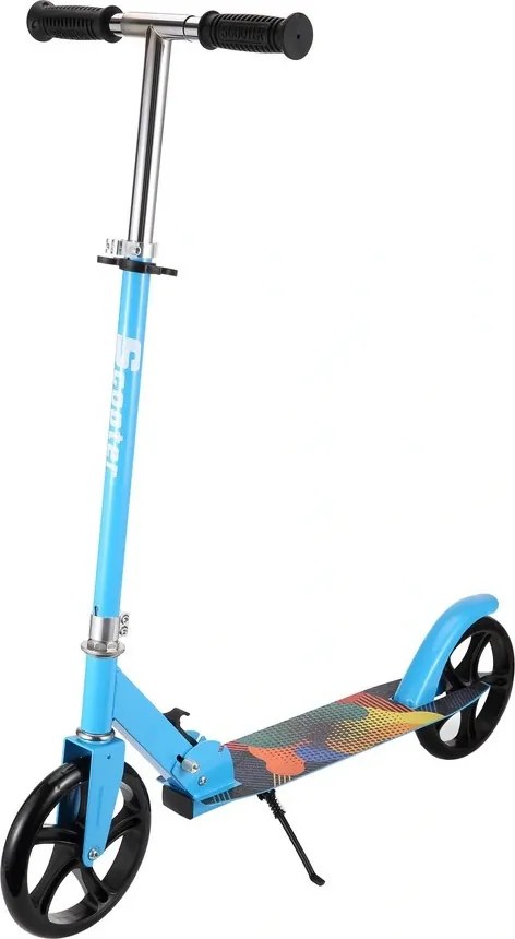 Trotineta copii si adolescenti NOVOKIDS™ Fusion EVO PRO, Maxim 100 kg, Functie Super Brake, Maner reglabil pe inaltime, Diametru roata 200 mm,