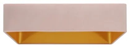 Brilagi - Corp de iluminat LED reglabil VELVET SQUARE, 24W/230V, cu telecomandă, roz