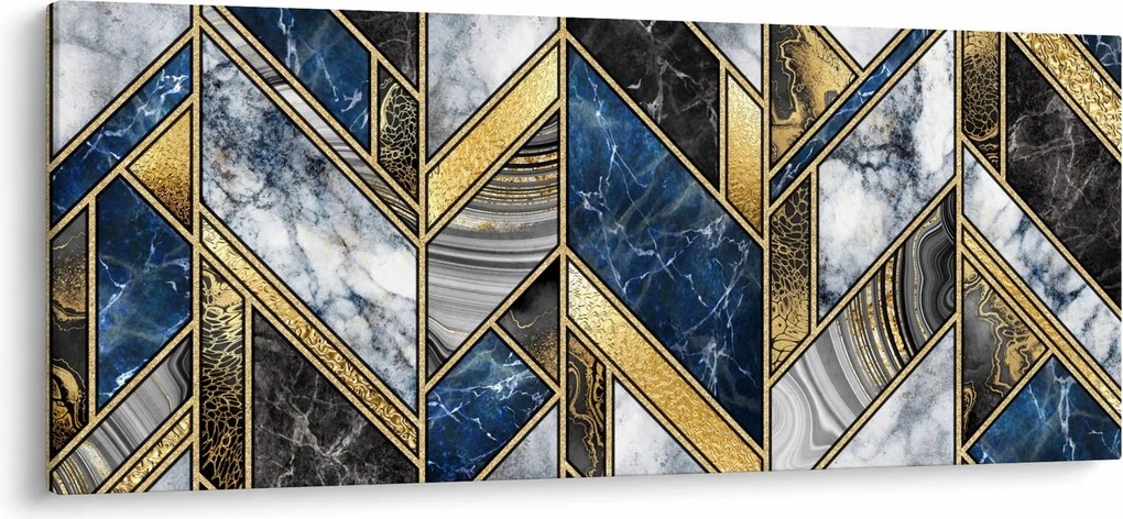 Tablou abstracției artistice (120x50 cm)