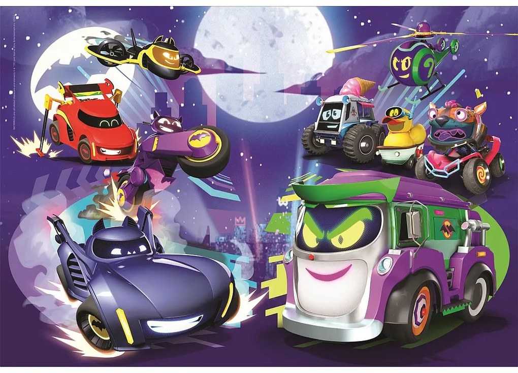 Batman Batwheels Puzzle maxi Clementoni cu 60 de piese