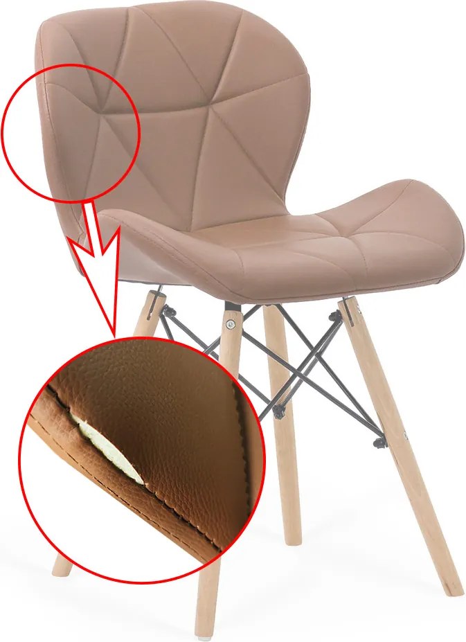 RESIGILAT - Scaun dining BUC 241 maro