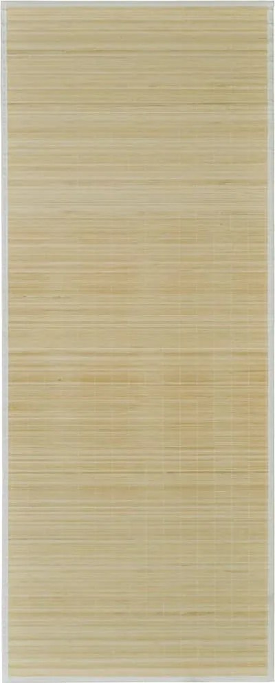 vidaXL Covor dreptunghiular din bambus natural 120 x 180 cm