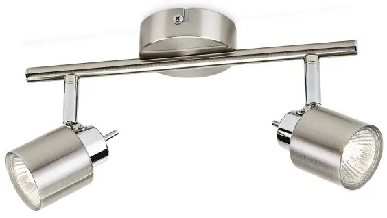 Philips Massive 50312/17/E7 - Lampa spot MERANTI 2xGU10/35W/230V