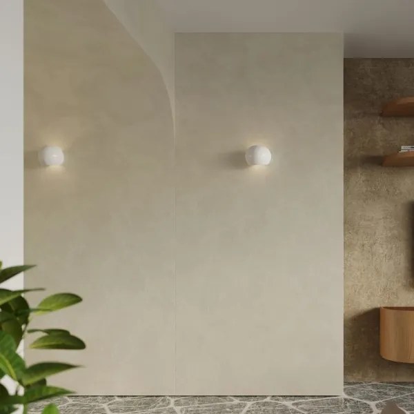 Aplică GLOBE 1xE27/60W/230V albă Sollux SL.1026