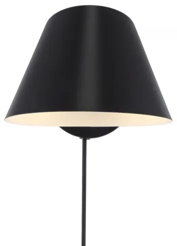 Nordlux - Aplica de perete STAY 1xE27/60W/230V neagră