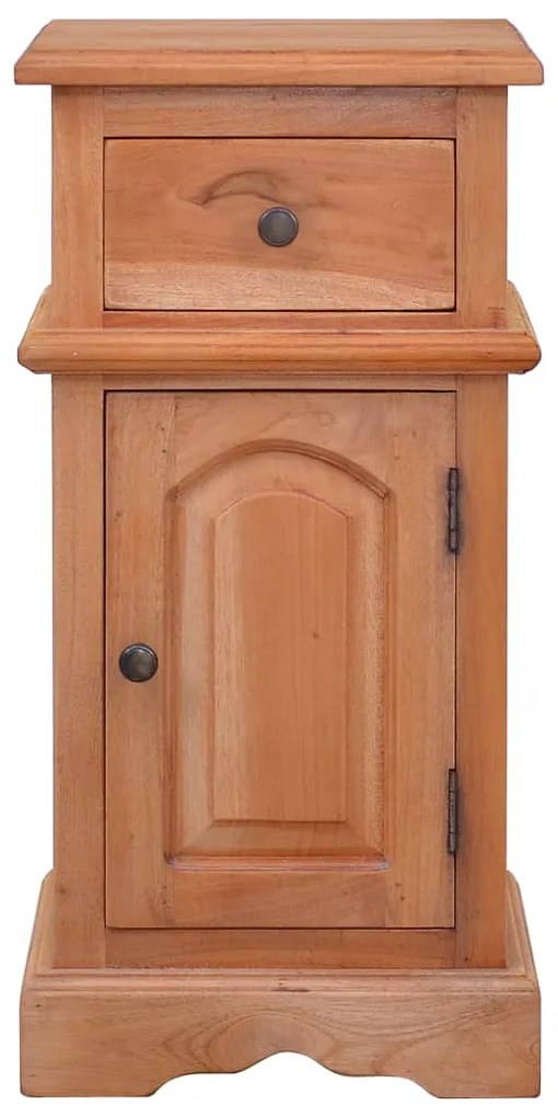 288830 vidaXL Noptieră, lemn masiv de mahon