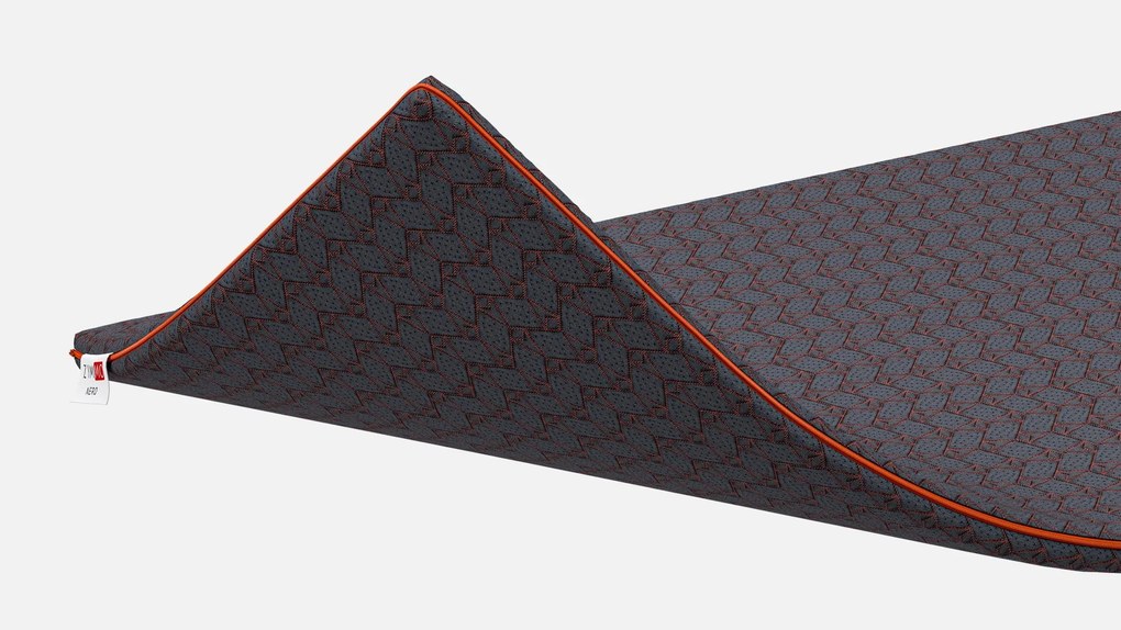 Topper saltea Zymmo, Nero, 150x200x5, Medie