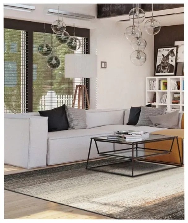 Covor Phoenix model abstract gri-cenusiu 3072-741 Selectează mărime: 120 X 170