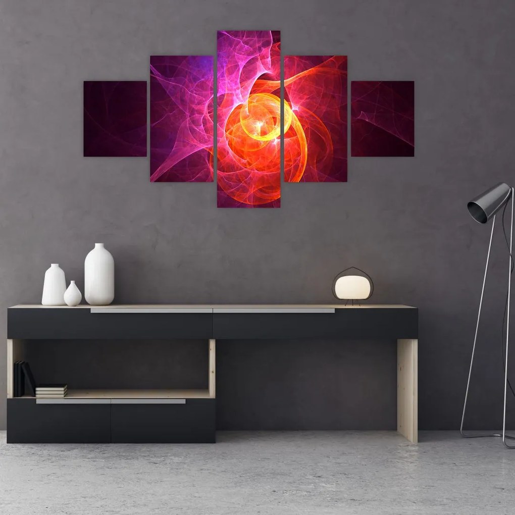 Tablou modern abstract (125x70 cm), în 40 de alte dimensiuni noi