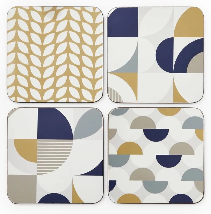 Set cu suporturi farfurii și coasters 8 buc. Bauhaus – Cooksmart ®