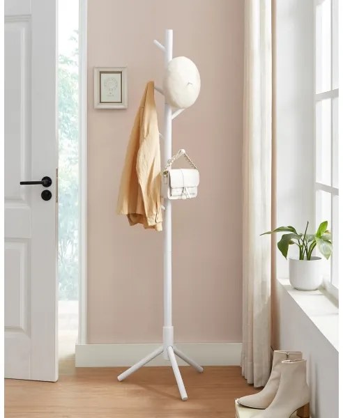 Cuier de podea LINEA, alb