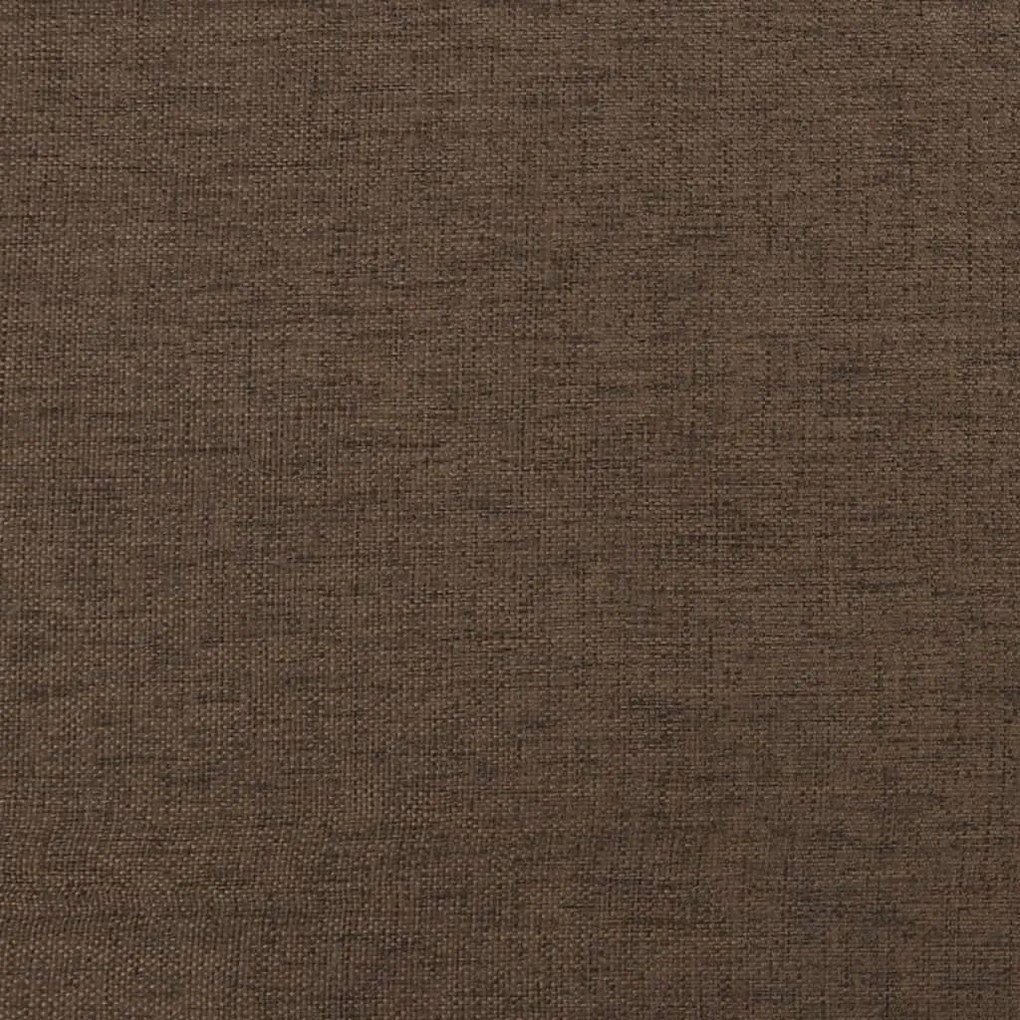 Canapea de o persoana, maro, 60 cm, material textil Maro, 78 x 77 x 80 cm