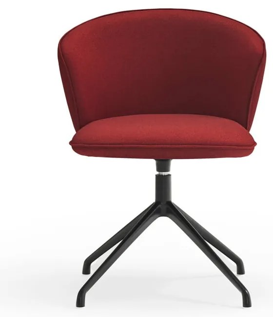 Set de scaune de sufragerie burgundy 2 buc. tapițat Add – Teulat